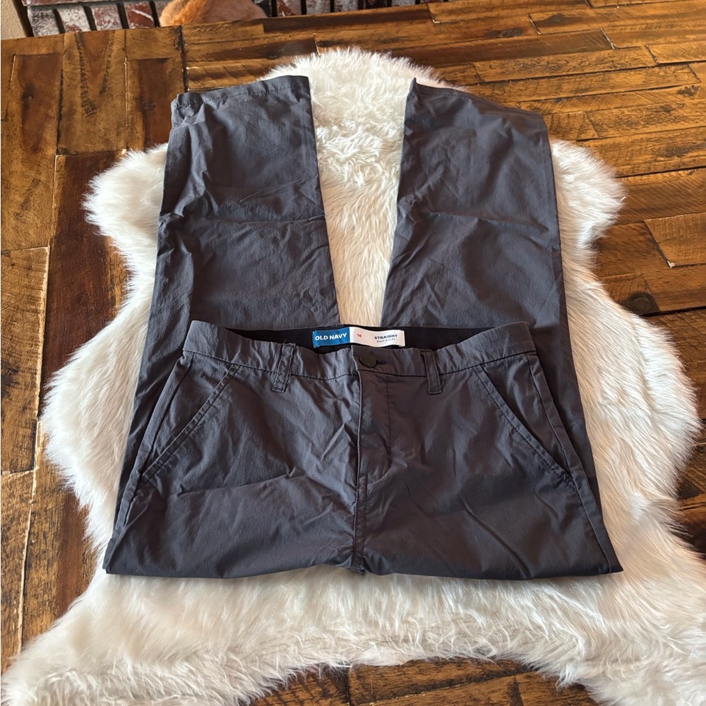 Old Navy Kids Charcoal Casual Pants